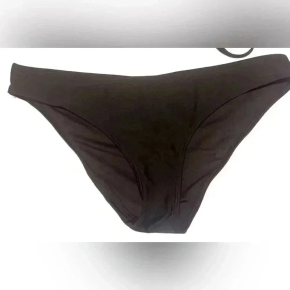 Never worn Wolf @whistle 2piece triangle black hi cut strappy sexy bikini UK10/M - Picture 4 of 5